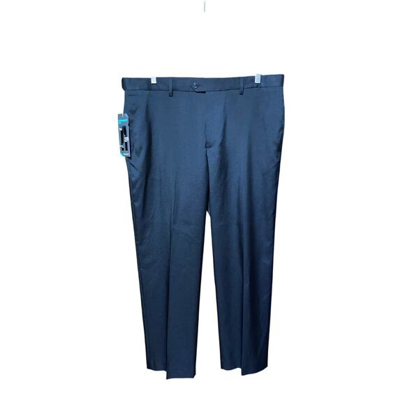 Mens Dress Pants by Savane Straight Fit Stretch Flat Front 40x29 NWT - Picture 1 of 6